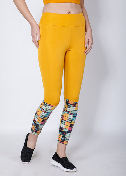 Mustard Trance 2Tone Tights