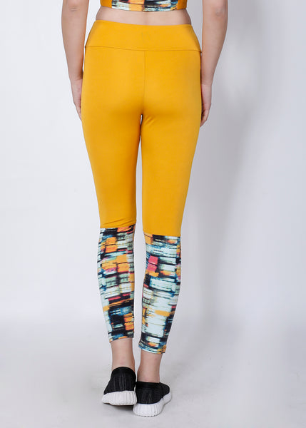 Mustard Trance 2Tone Tights