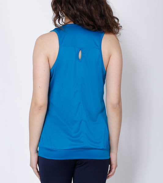 Teal Blue Comfort Fit Tank Top