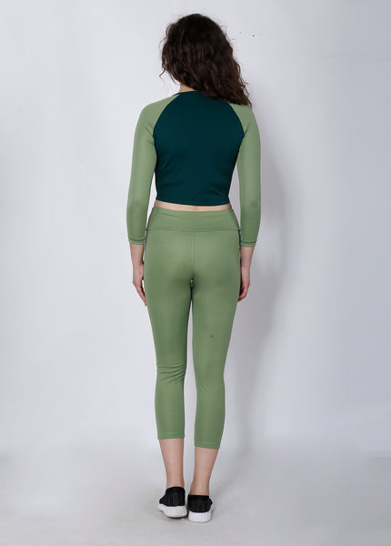 Pista Green 7/8th tights