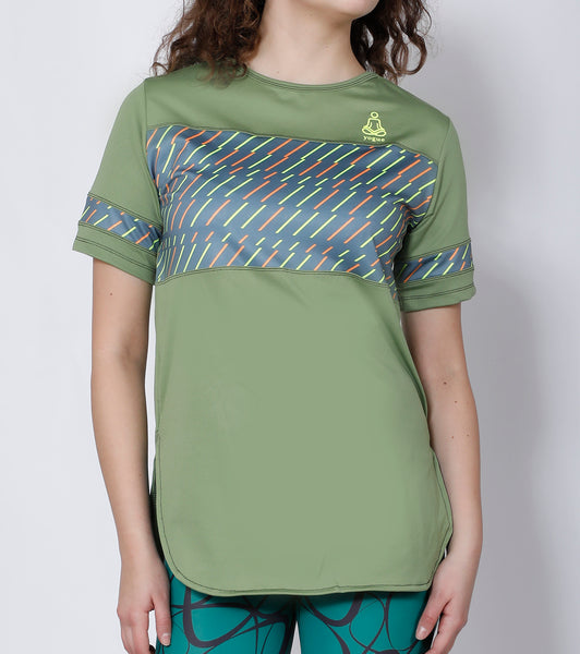 Pista Green Long T-Shirt