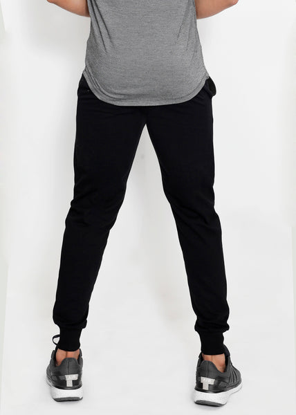 Black Yogue French Terry Joggers