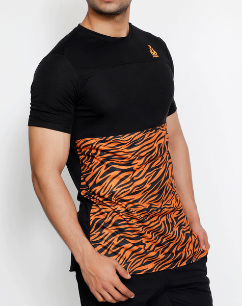 Tiger Stripes Long T-Shirt