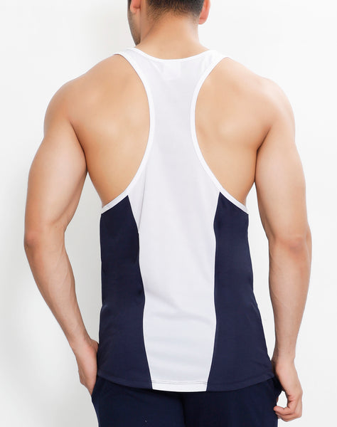 Navy & White Flex Stringer