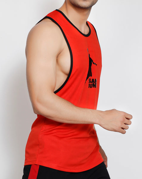 Red & Black Slam Dunk Tank
