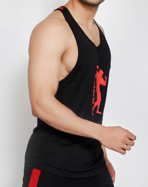 Black & Red Flex Stringer