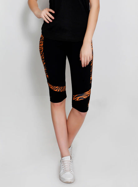Tiger Stripes Capris