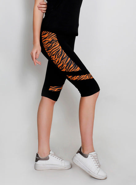Tiger Stripes Capris
