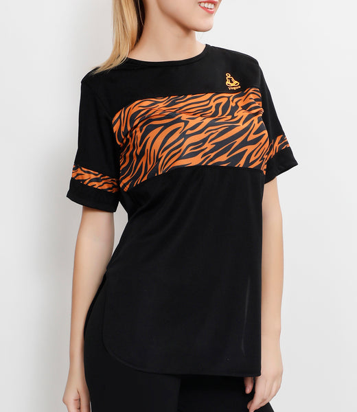 TigerStripes Long T-Shirt