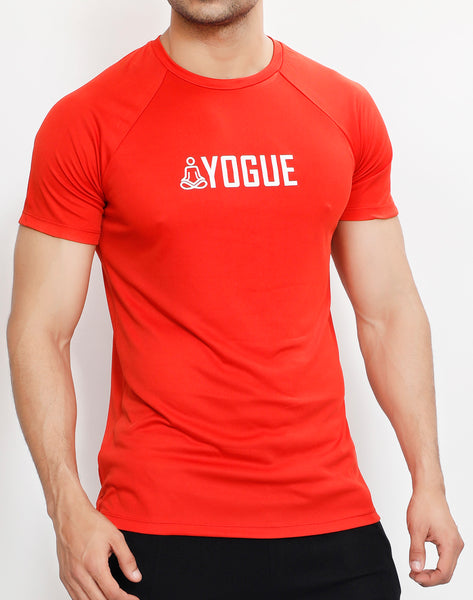 Red & White Roundneck T-Shirt