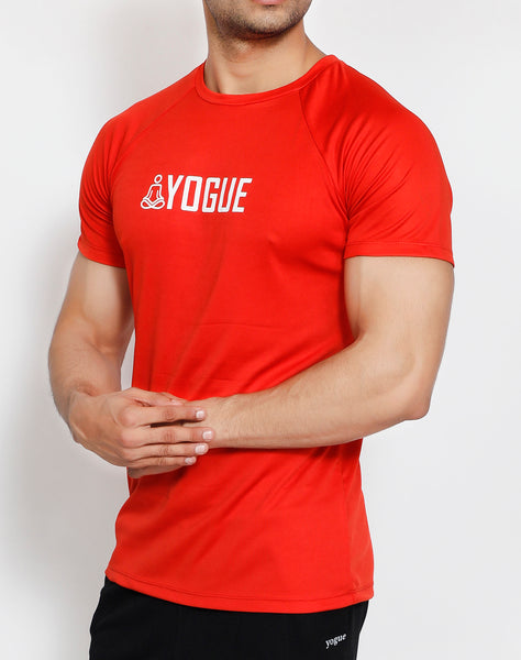 Red & White Roundneck T-Shirt