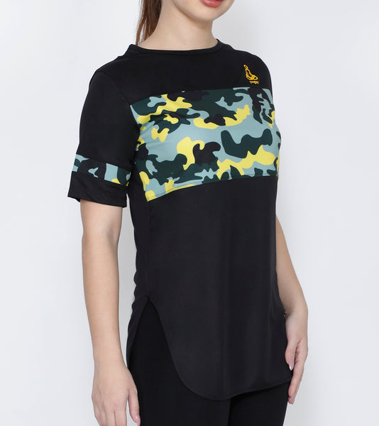 Black Marine Long T-Shirt