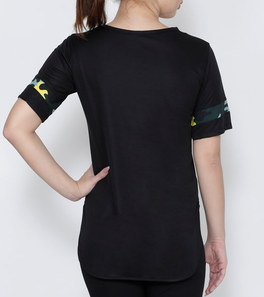 Black Marine Long T-Shirt