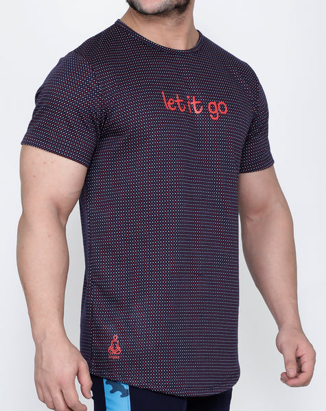 Navy & Red Let it Go T-Shirt