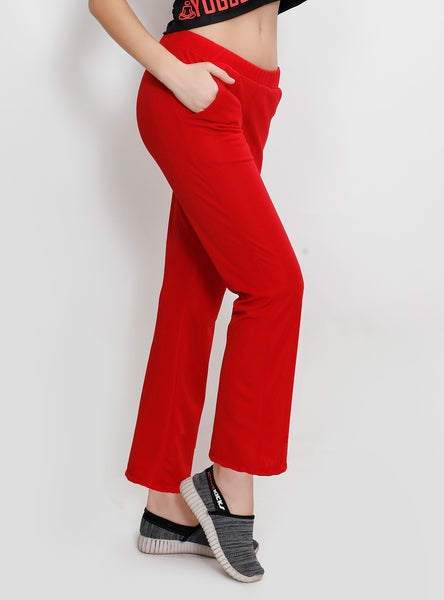 Red Bell Bottoms