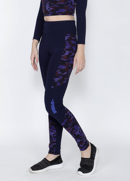 Peacock Camo Tights