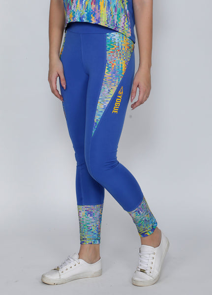 Blue Mirage Convex-Cut Tights