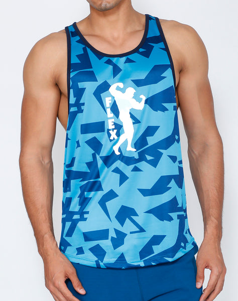 Cyan Blue Flex Stringer