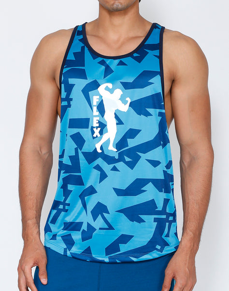 Cyan Blue Flex Stringer