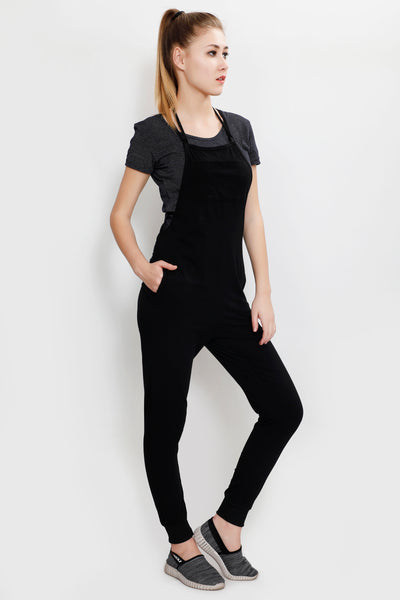 Black Full Length Jumpsuit