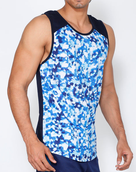 Blue Lagoon Cotton Tank