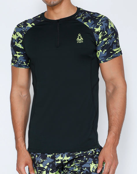 Green Camo Compression T-Shirt