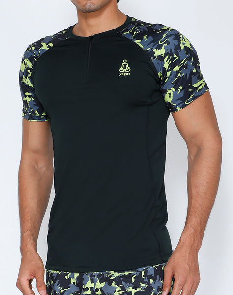 Green Camo Compression T-Shirt