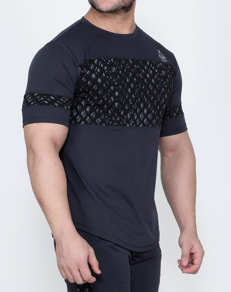 Charcoal Abstract T-Shirt