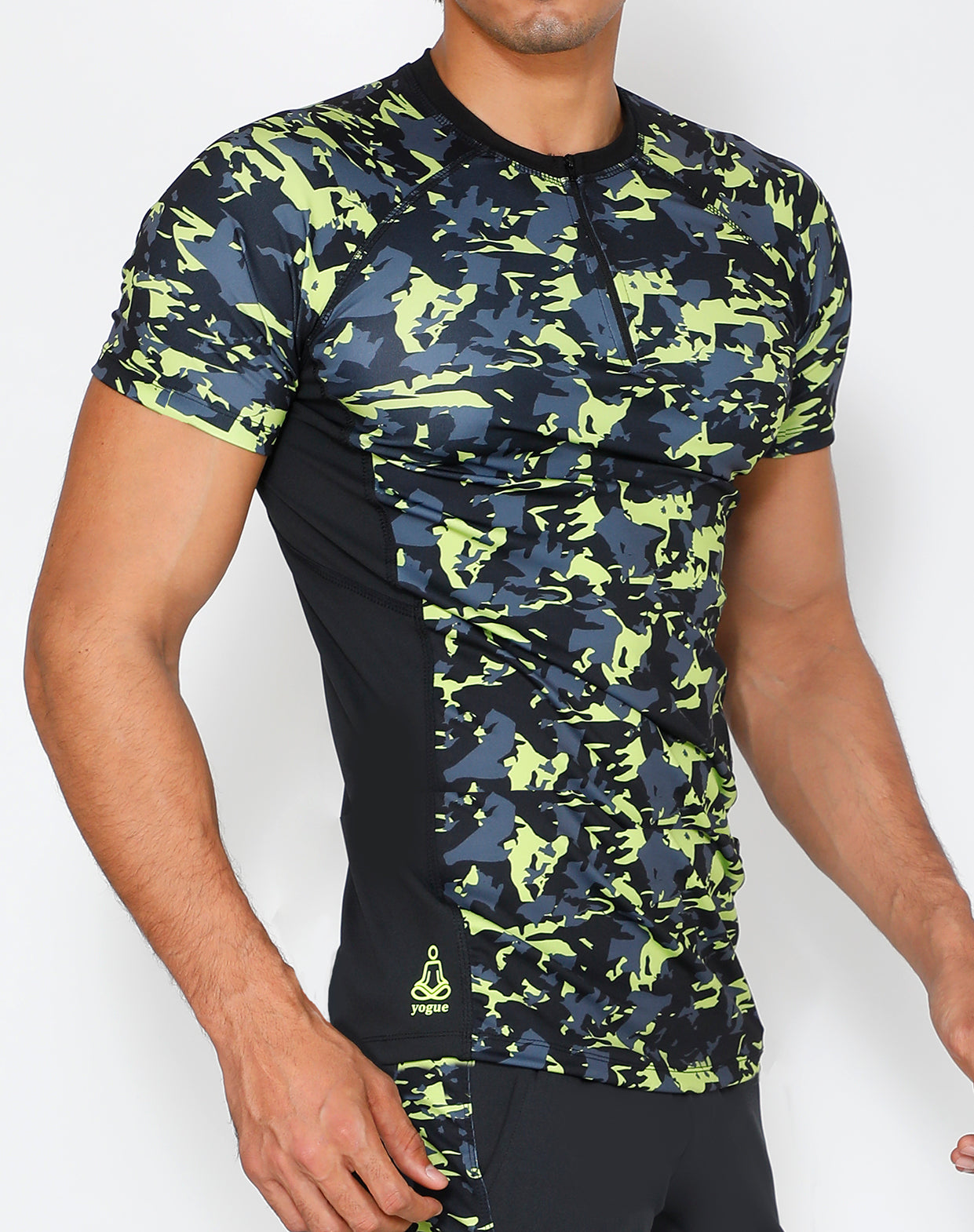 Cuban Camo Compression T-Shirt - Yogue Activewear