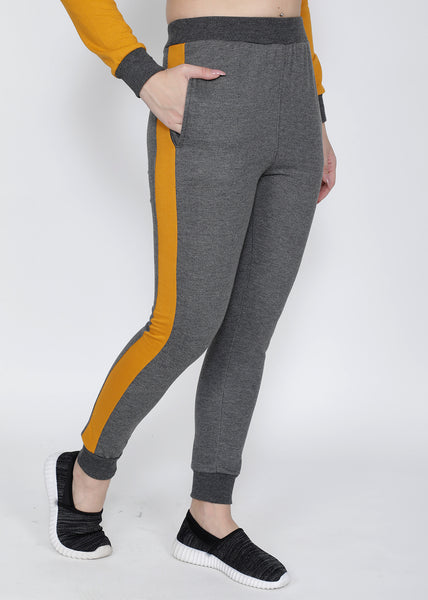 Grey Mustard Joggers