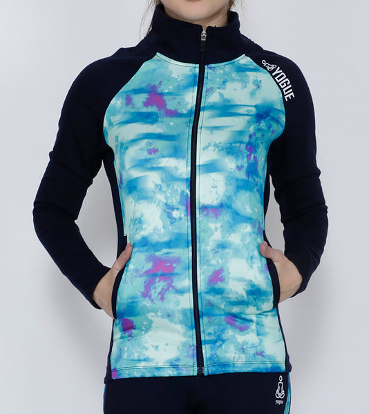 Turquoise Navy Thermal Jacket