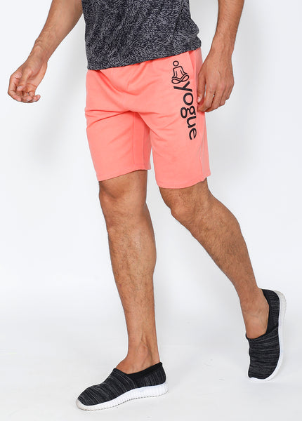 Peach Soft Terry Shorts