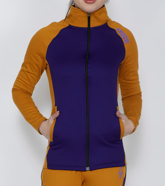 Purple & Gold Thermal Jacket