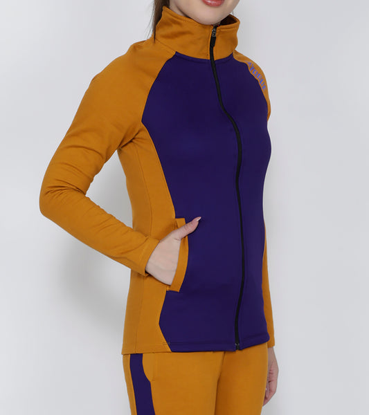 Purple & Gold Thermal Jacket