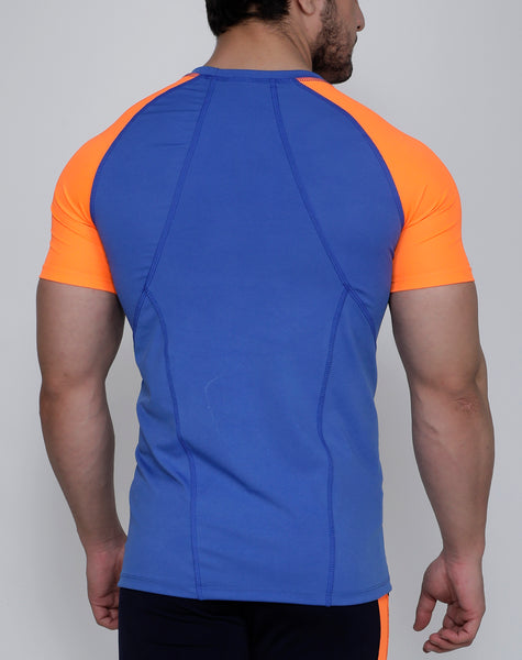 Indian Blue Compression T-Shirt