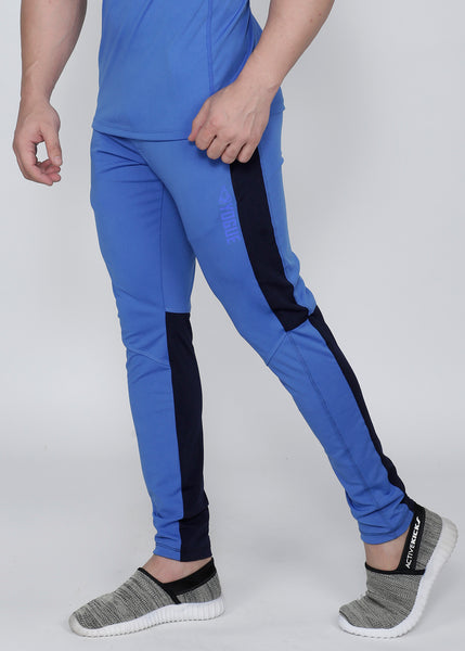 Indian Blue Slim-Fit Trackpants