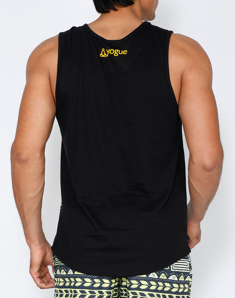 Atlantic Black Cotton Tank