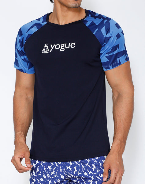 Navy Robin Yogue T-Shirt