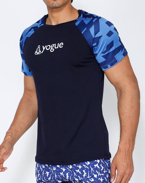 Navy Robin Yogue T-Shirt