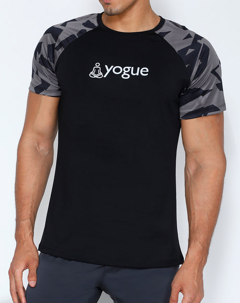Black Silver Yogue T-Shirt