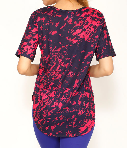 Pink Spectre Cotton Longline T-shirt