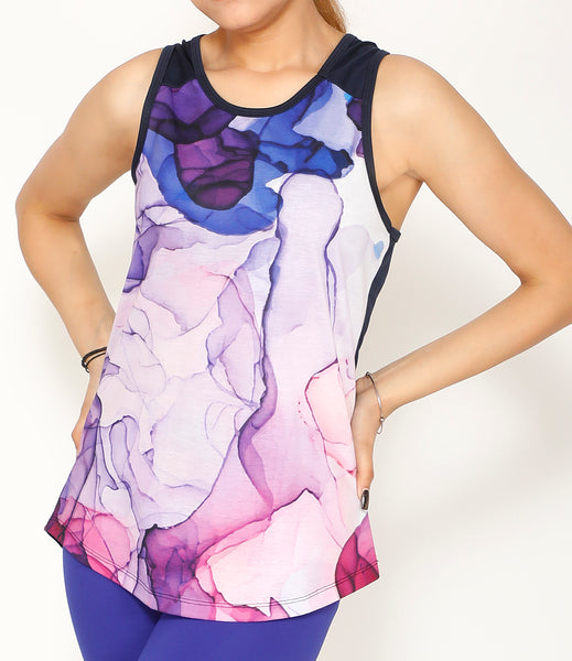 Sublime Purple Cotton Tank