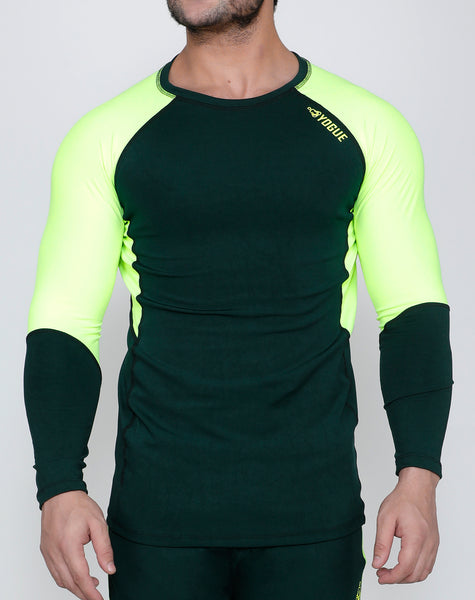 Neon Green Full Sleeve Compression