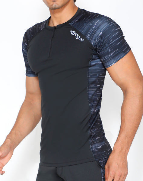 Shades of Grey Compression T-Shirt