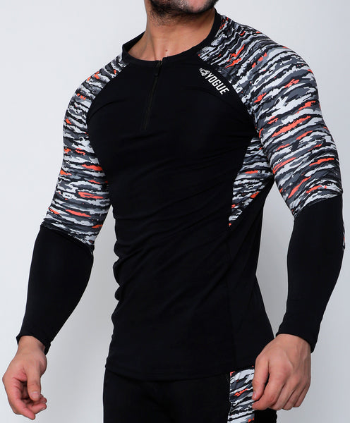 Fierce Black Full Sleeve Compression