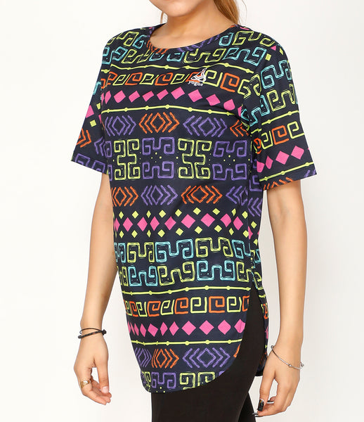 Subsahara Cotton Longline T-shirt