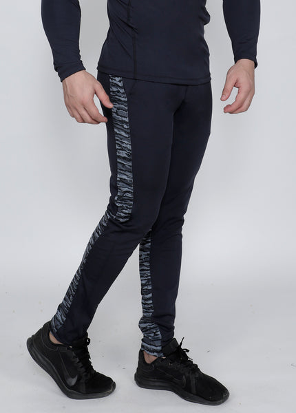 Fierce Grey Slim-Fit Trackpants