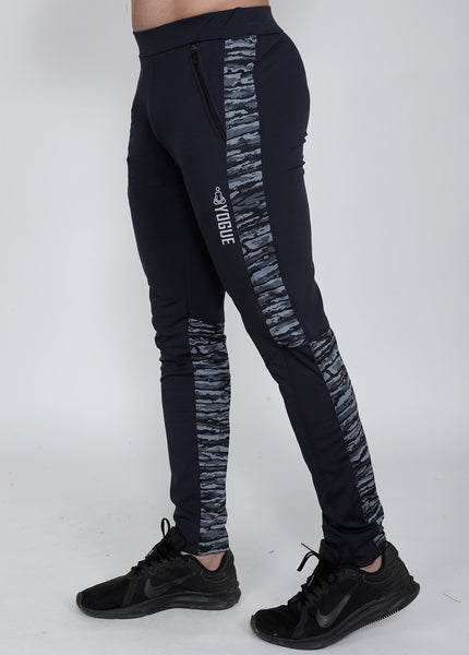 Fierce Grey Slim-Fit Trackpants