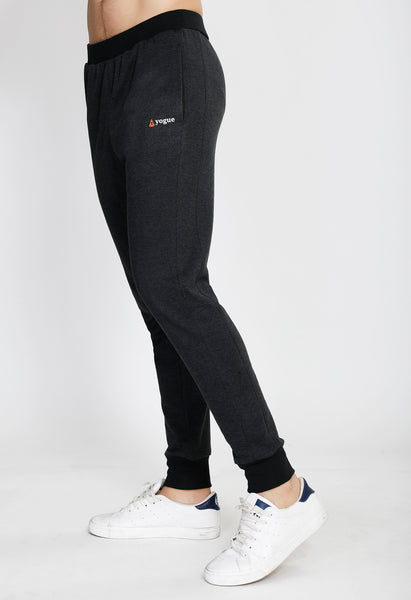 Charcoal Texture French Terry Joggers