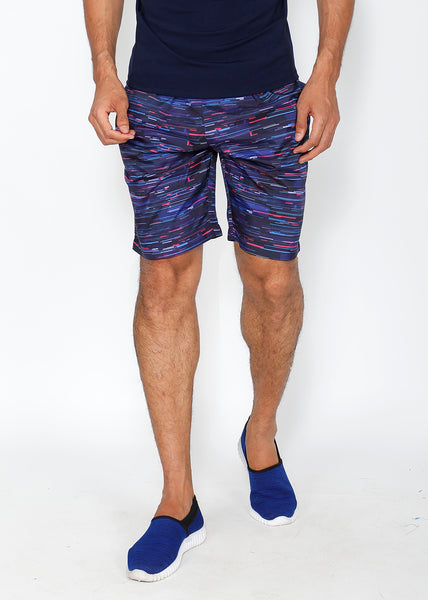 Blue Glitch Boardshorts